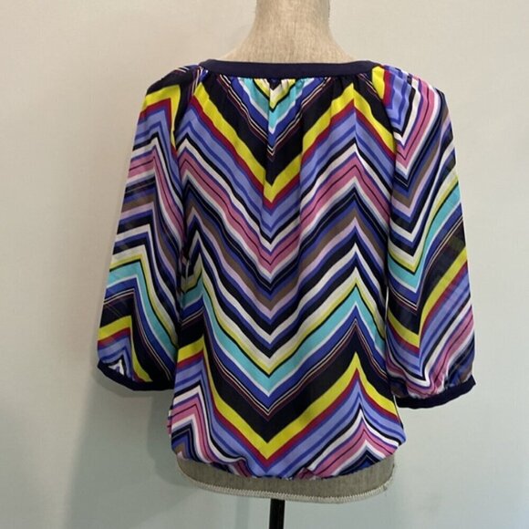 Banana Republic Long Sleeve Flowy Blouse - Picture 5 of 12